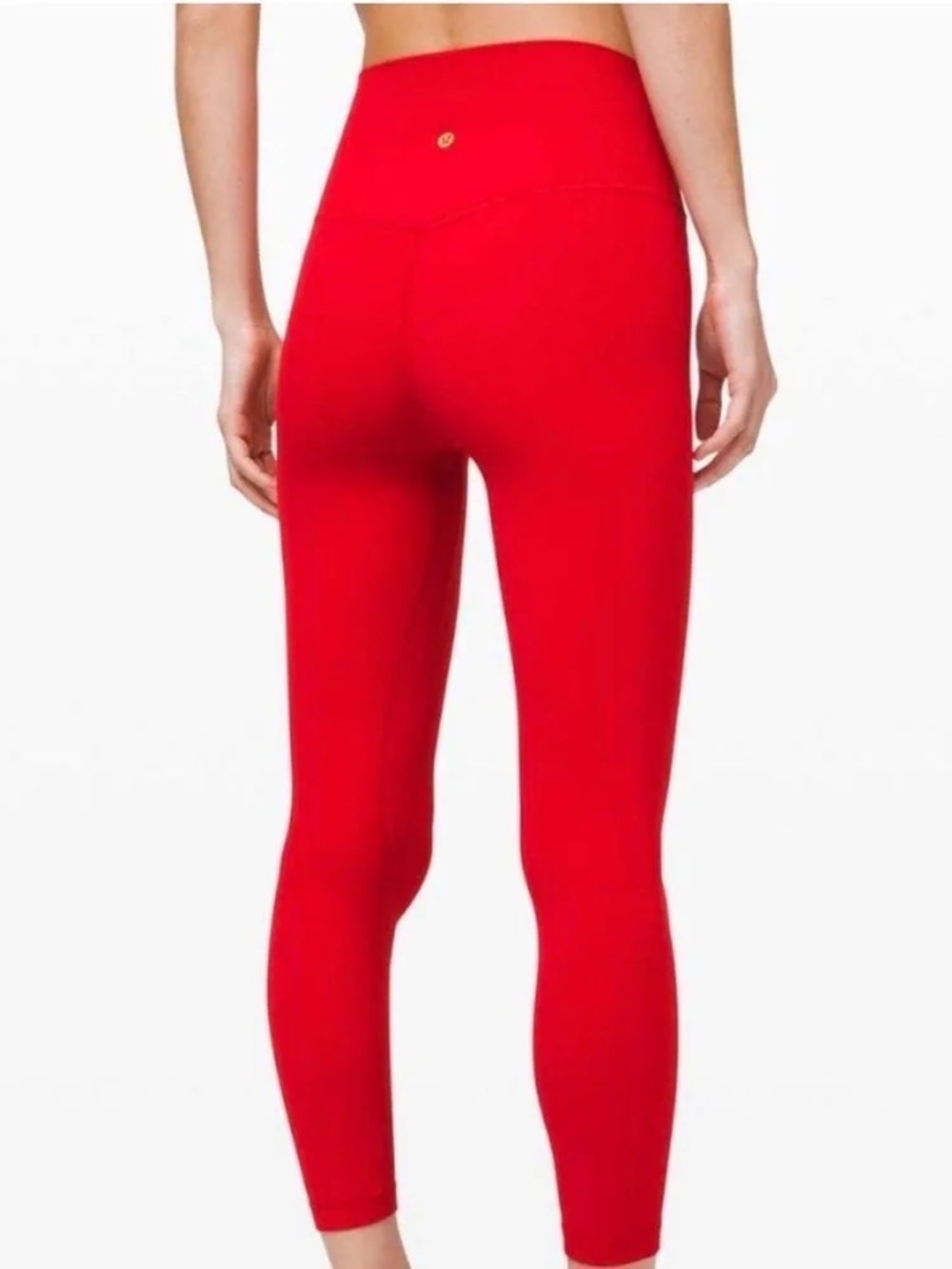 Lululemon Align High Rise Leggings Lunar New Year Oxford Red Size 4, 25’, NWOT